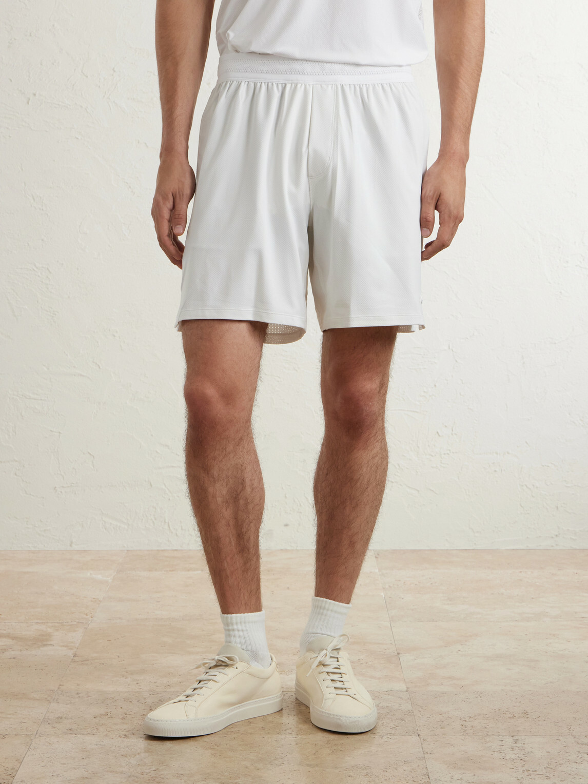 Lululemon - Straight-Leg Mesh-Trimmed Stretch Tennis Shorts - White