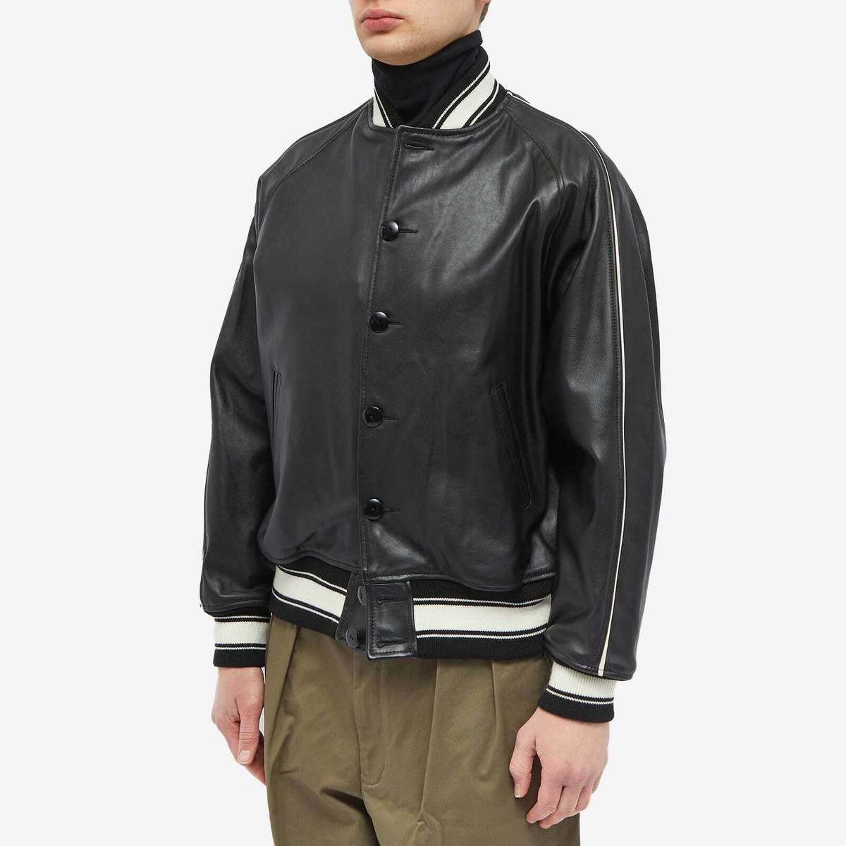 Beams plus cheap leather jacket