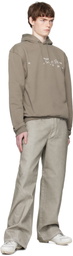 HELIOT EMIL Gray Fulgens Hoodie