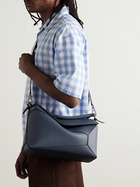 LOEWE - Puzzle Edge Large Logo-Debossed Leather Messenger Bag