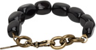 Dries Van Noten Black Beaded Bracelet