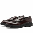 Fred Perry Men's Leather Loafer in Oxblood