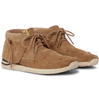 visvim - Lhamo-Folk Beaded Suede Boots - Neutrals