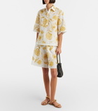 Eres Izana embroidered cotton-blend shirt