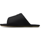 MM6 Maison Margiela Black Padded Sandals