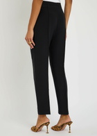 Roland Mouret Pintuck Crepe Trousers Black