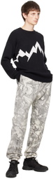 Afield Out Black Lowell Sweater