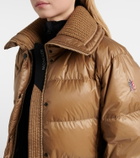 Moncler Grenoble Bataillouse belted down ski jacket
