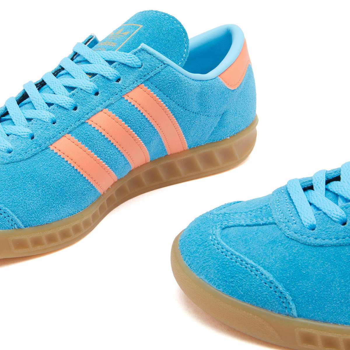 Adidas Hamburg W in Sky Rush/Semi Coral/Gold Metallic adidas