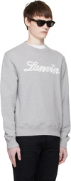 Lanvin Gray 'Lanvin Ribbon' Sweatshirt