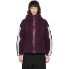 Li-Ning Purple Fleece Hooded Jacket