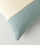 Etro Pegaso embroidered linen cushion