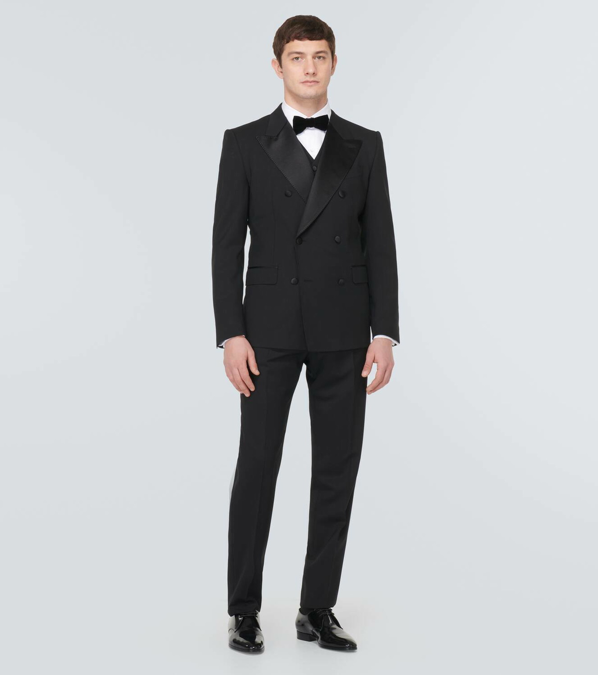 Zegna Cotton piqué tuxedo shirt Zegna