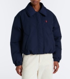 Polo Ralph Lauren Teddy-trimmed technical down jacket