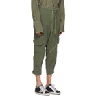 Greg Lauren Khaki Baker Essential Cargo Pants