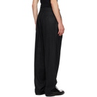 LE17SEPTEMBRE Gray Two-Tuck Wool Trousers