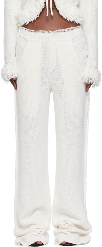 Photo: Aya Muse White Mello Trousers