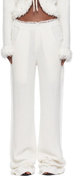 Aya Muse White Mello Trousers