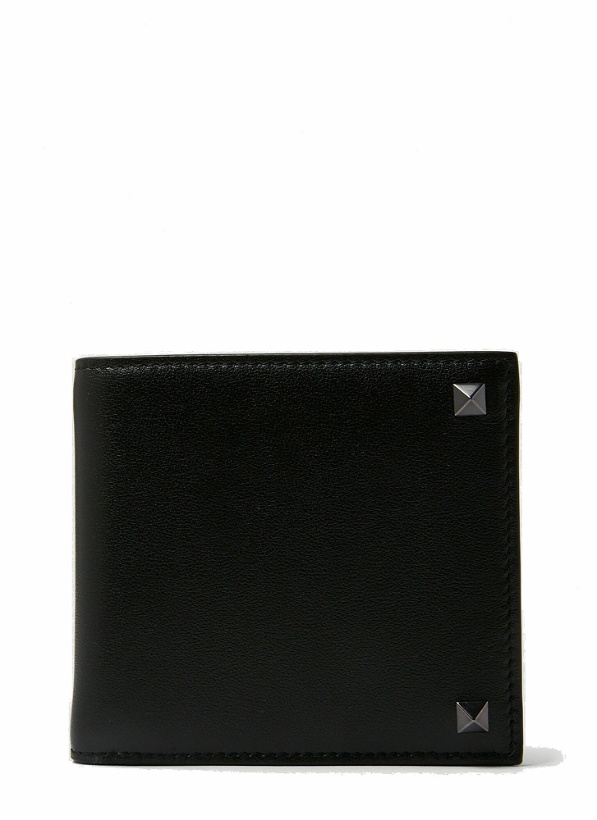 Photo: Rockstud Bi-Fold Wallet in Black