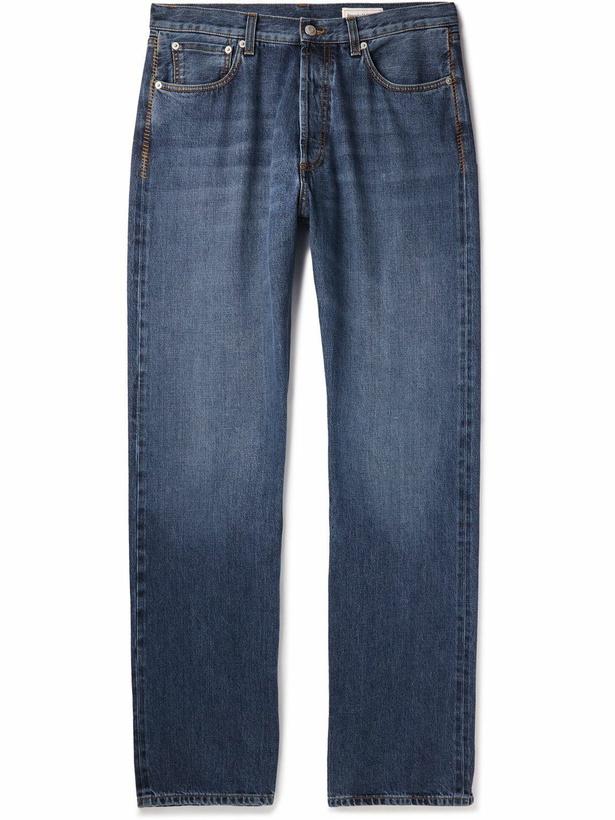 Photo: Alexander McQueen - Straight-Leg Jeans - Blue