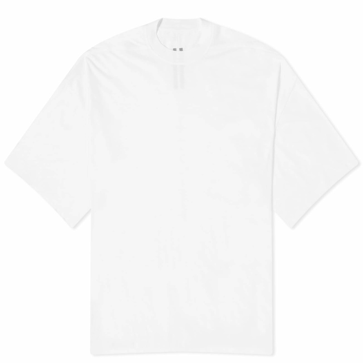 Photo: Rick Owens DRKSHDW Men's Mediumweight Tommy T-Shirt in Milk