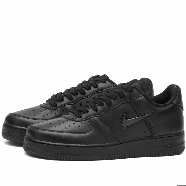 Photo: Nike Men's Air Force 1 Low Retro Sneakers in Black/Black
