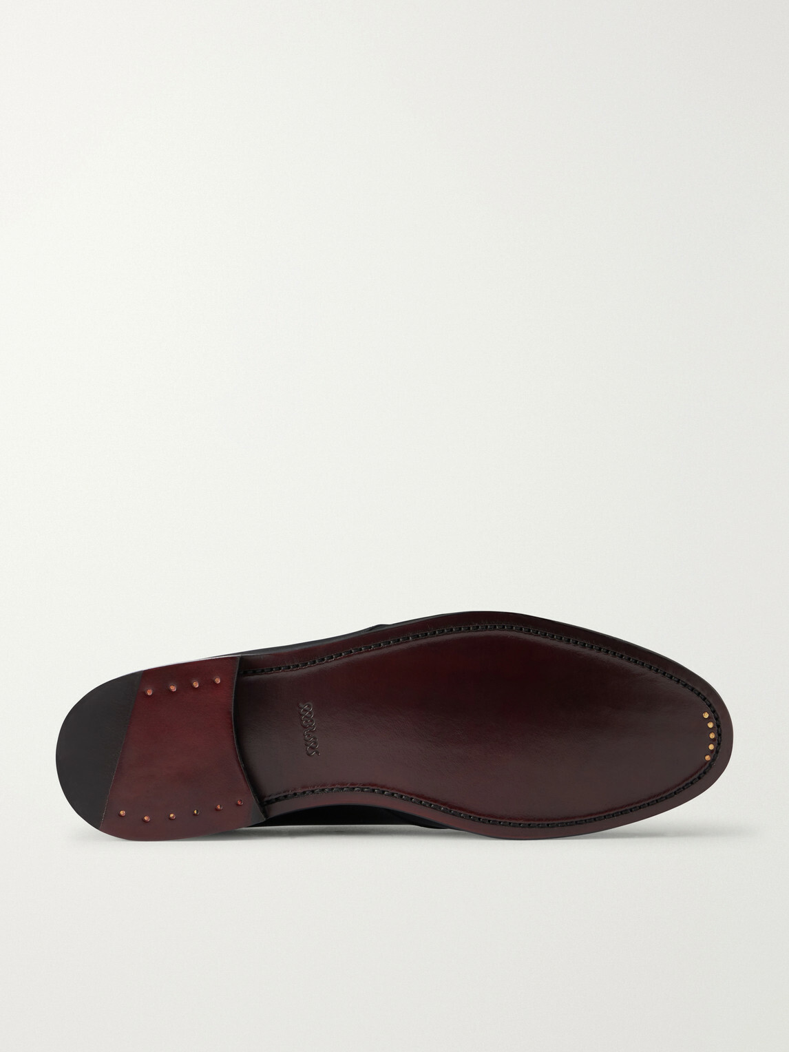 MORJAS - Leather Monk-Strap Shoes - Black