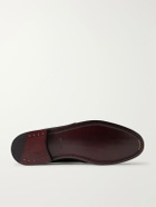 MORJAS - Leather Monk-Strap Shoes - Black