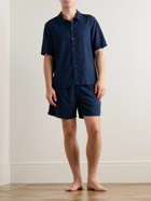 Calvin Klein Underwear - Poplin Pyjama Set - Blue