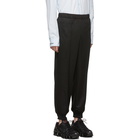 Comme des Garcons Homme Plus Black Jersey Track Pants