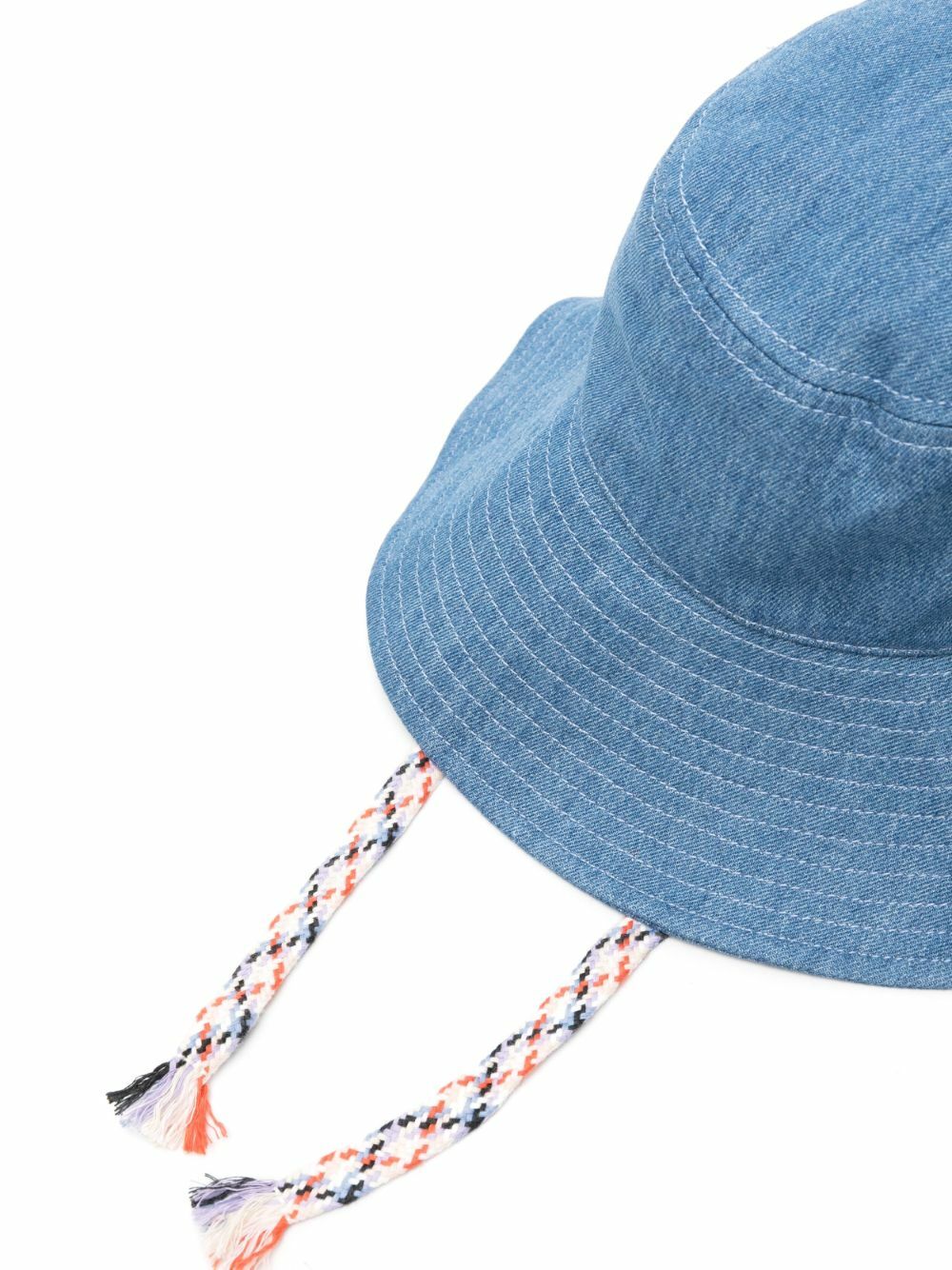 ISABEL MARANT Blue Fadelya Denim Bucket Hat Isabel Marant display picture 2