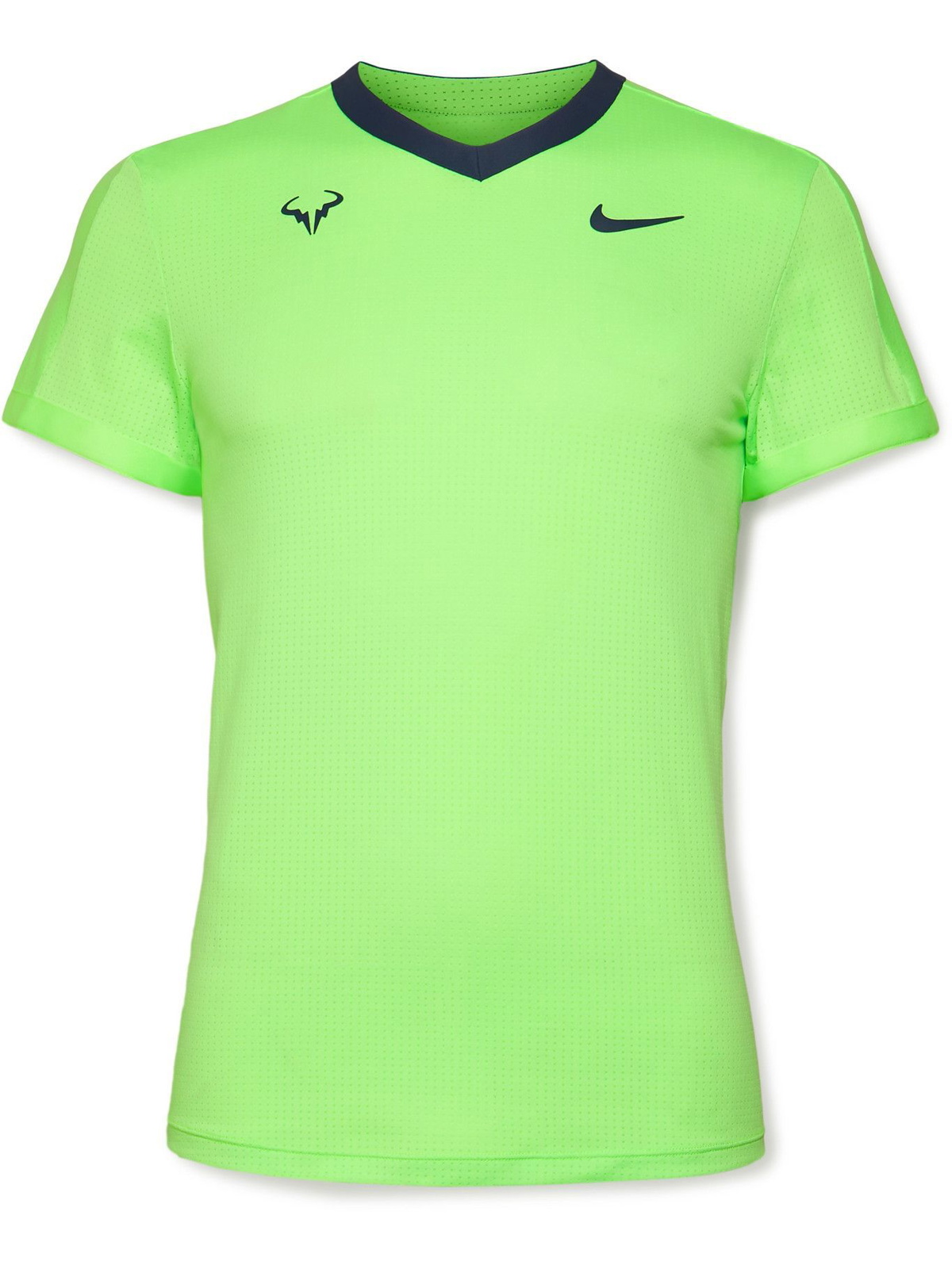 Nike Tennis - NikeCourt Dri-FIT ADV Rafa Tennis T-Shirt - Green Nike Tennis