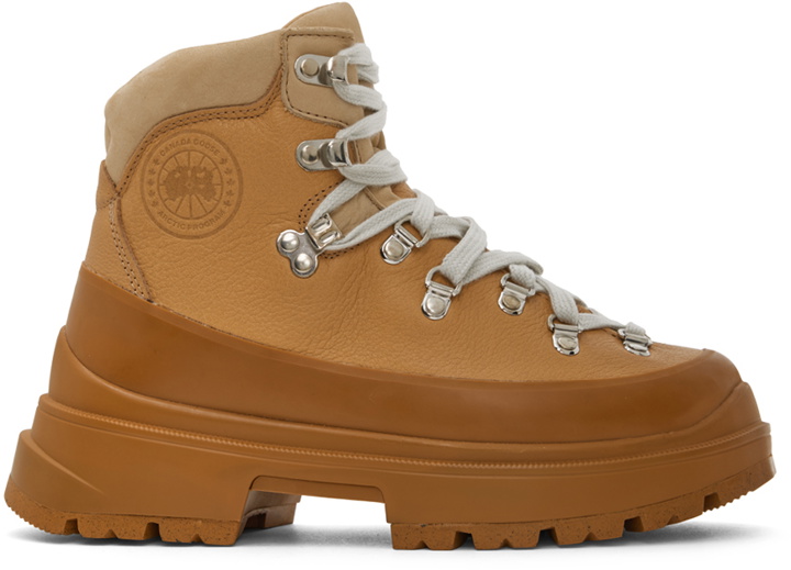 Photo: Canada Goose Tan Journey Boots