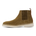 H by Hudson Tan Suede Gallant Chelsea Boots