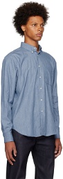 Naked & Famous Denim Blue Easy Shirt