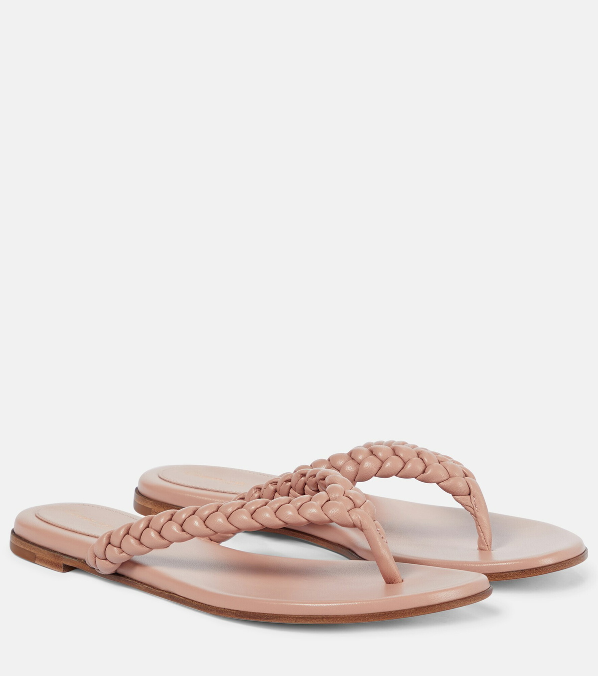 靴 Gianvito Rossi TROPEA 05 Gianvito Rossi - Tropea leather thong sandals Gianvito Rossi