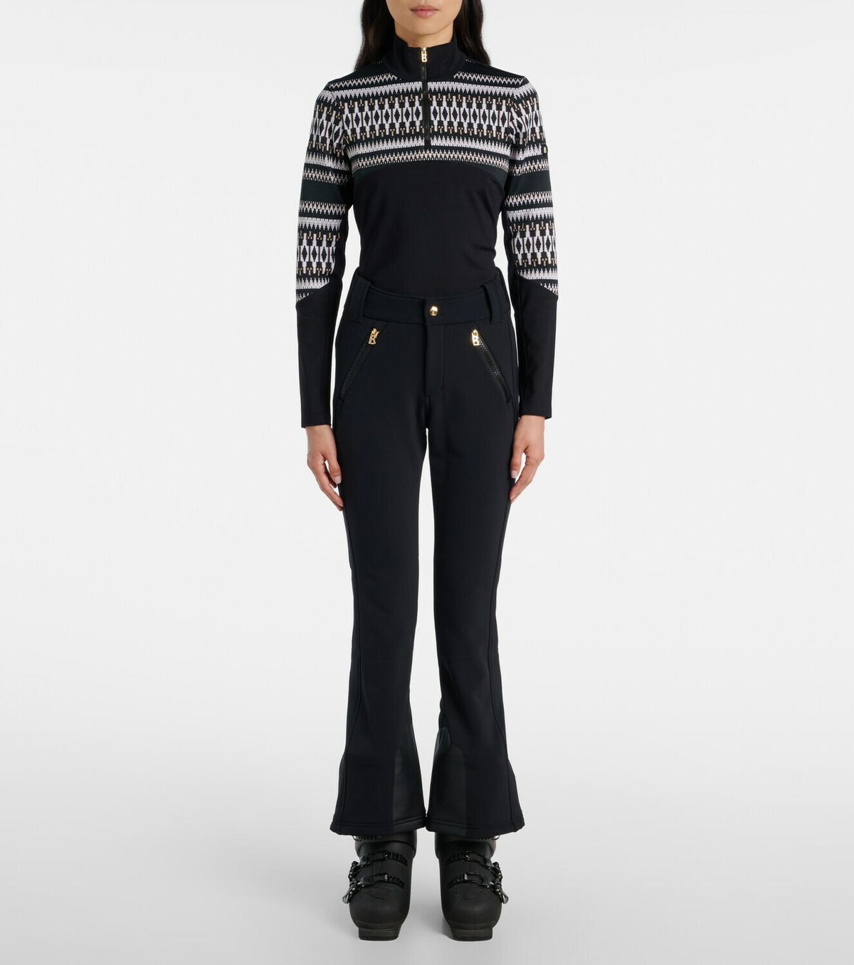 Bogner Jelissa jacquard ski top