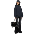 Balenciaga Black Crewneck Sweatshirt