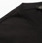 Versace - Logo-Embellished Cotton-Jersey T-Shirt - Black