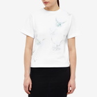 3.Paradis Women's Singing Doves T-Shirt in White