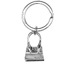 Jacquemus Men's Chiquito Key Ring in Silver