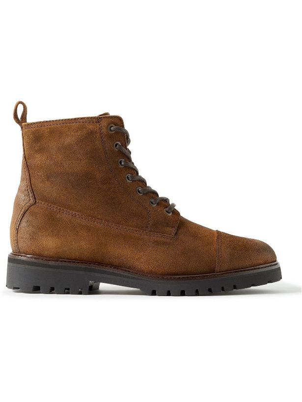 Photo: Belstaff - Alperton Full-Grain Leather Boots - Brown