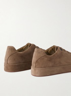 Loro Piana - Nuages Suede Sneakers - Brown