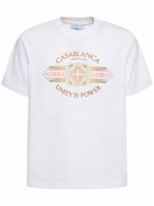 CASABLANCA - Unity Is Power Organic Cotton T-shirt