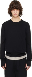 thom/krom Black M S 189 Sweatshirt