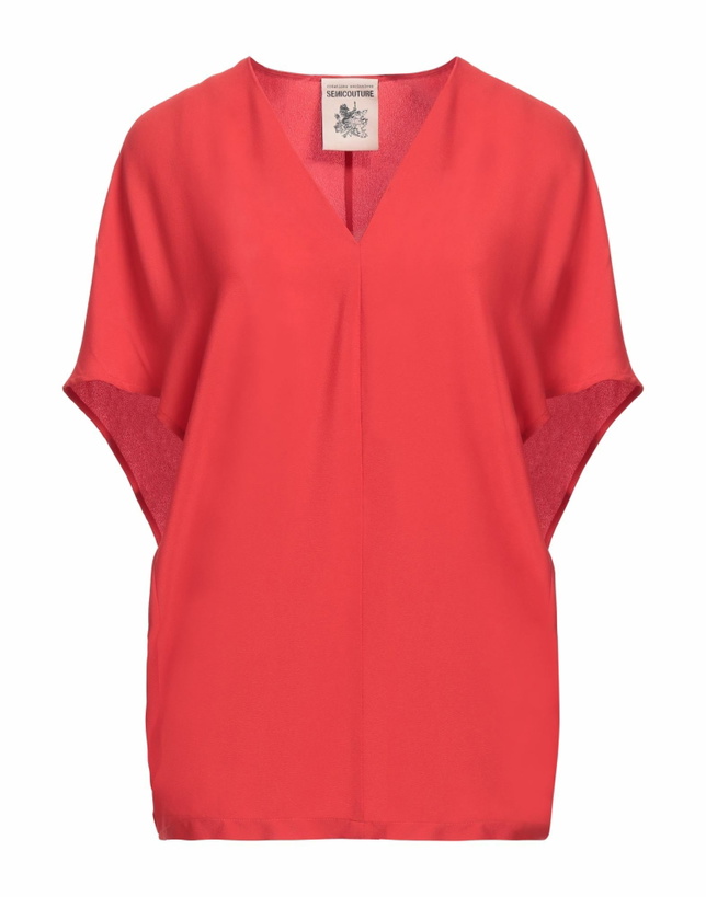 Photo: Semicouture Womens Top in Tomato red