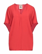 Semicouture Womens Top in Tomato red