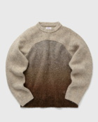 Erl Gradient Rainbow Sweater Knit Brown/Beige - Mens - Pullovers