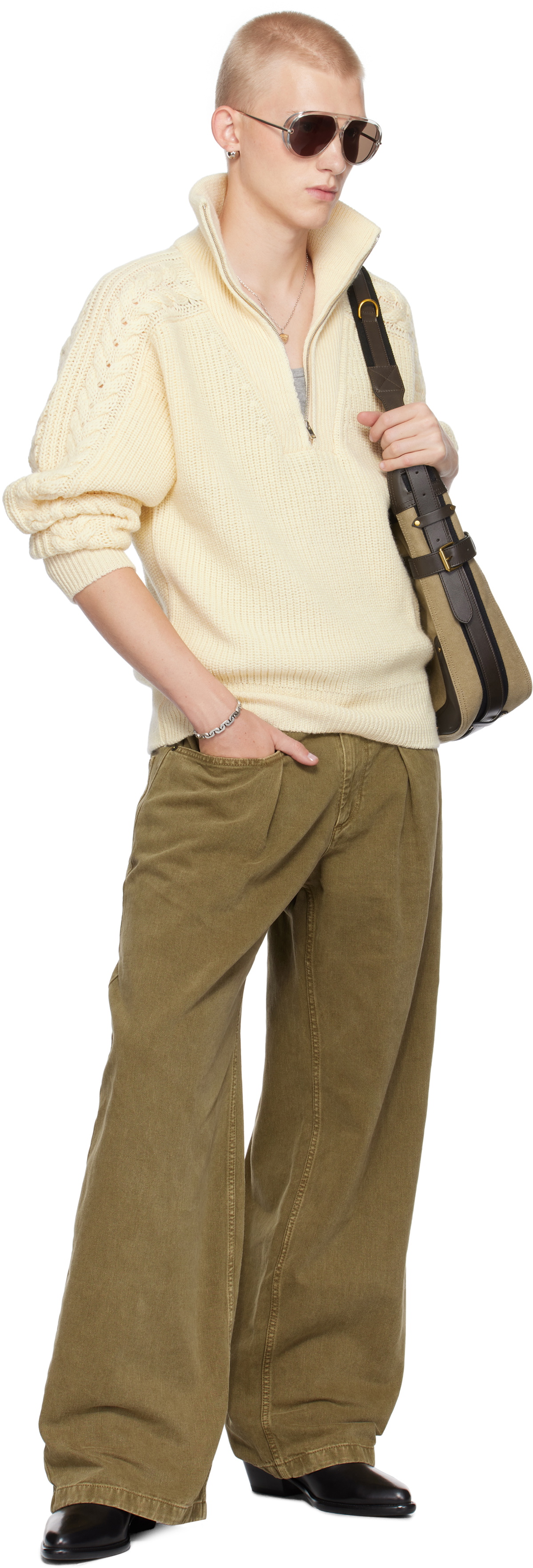 【関税込み】Isabel Marant オフホワイト Lenz セーター Isabel Marant Off-White Lenz Sweater Isabel Marant