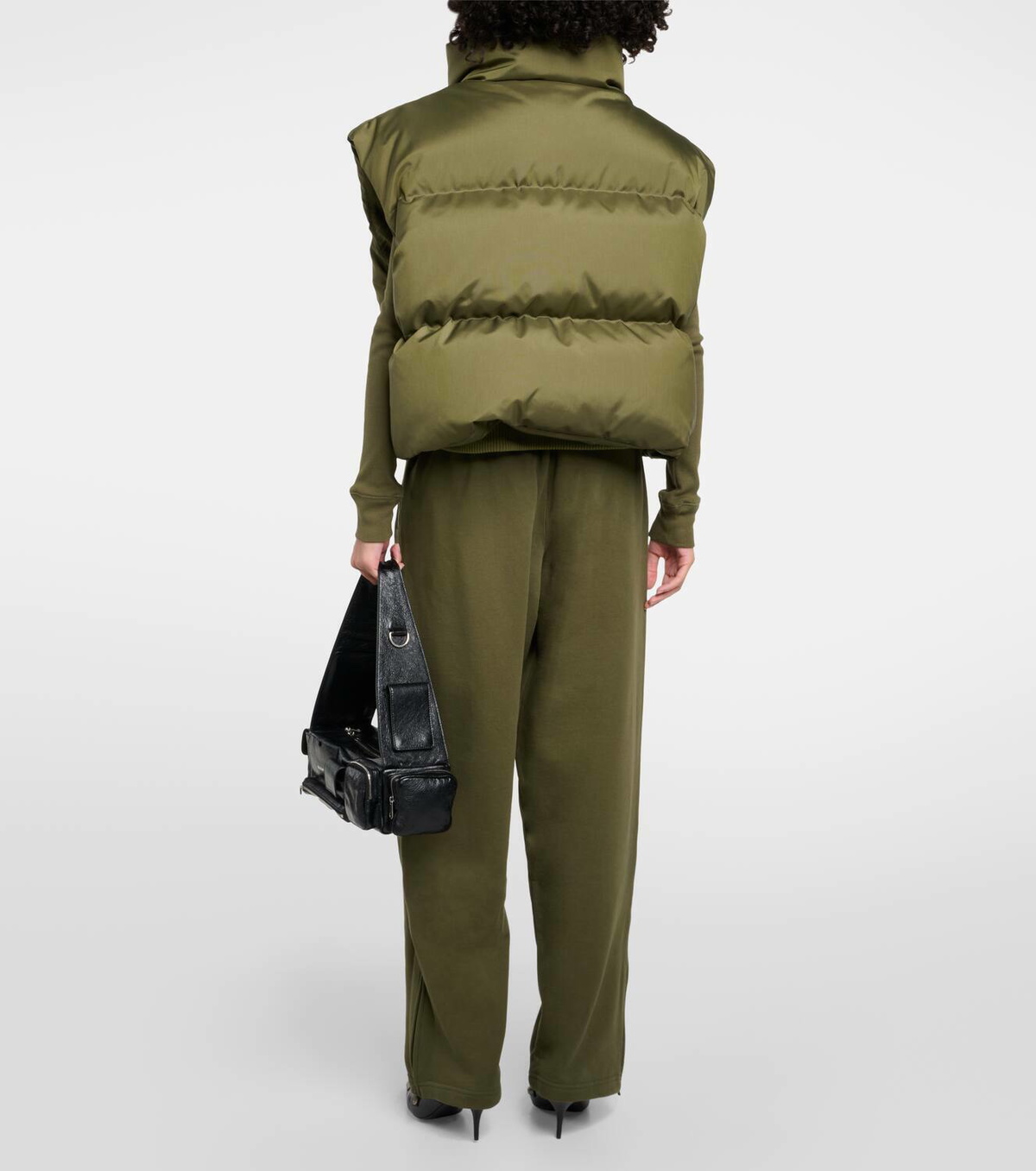 Wardrobe.NYC Cropped down vest